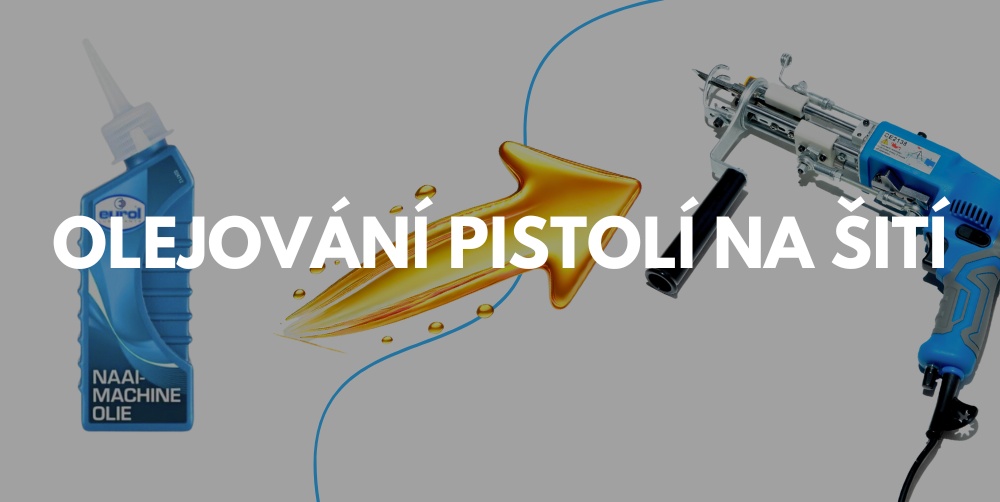 Olejování pistolí na koberce